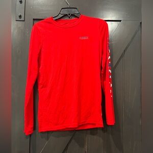 Magellan Outdoors Kids Red Long Sleeve Tee